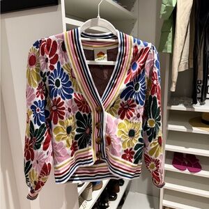 FARM Rio Multicolor Floral Cardigan